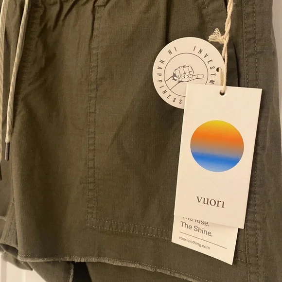 Women’s Vuori vintage, ripstop, short dark, oregano, size small - Picture 6 of 8